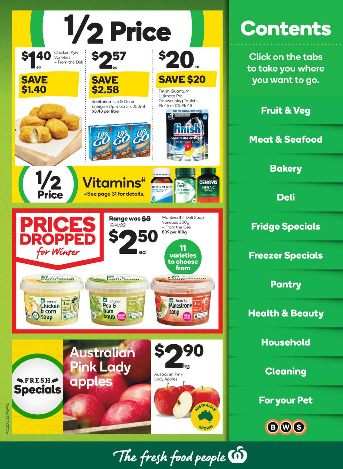 Woolworths Catalogues from 25 May