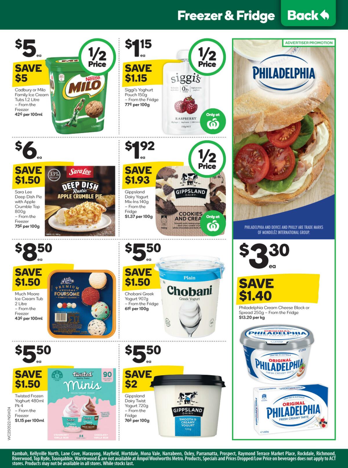 Woolworths Catalogues from 25 May