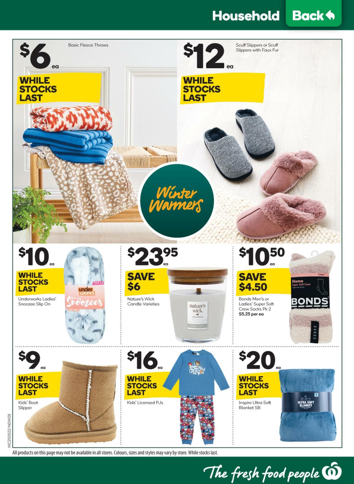 Woolworths Catalogues from 25 May