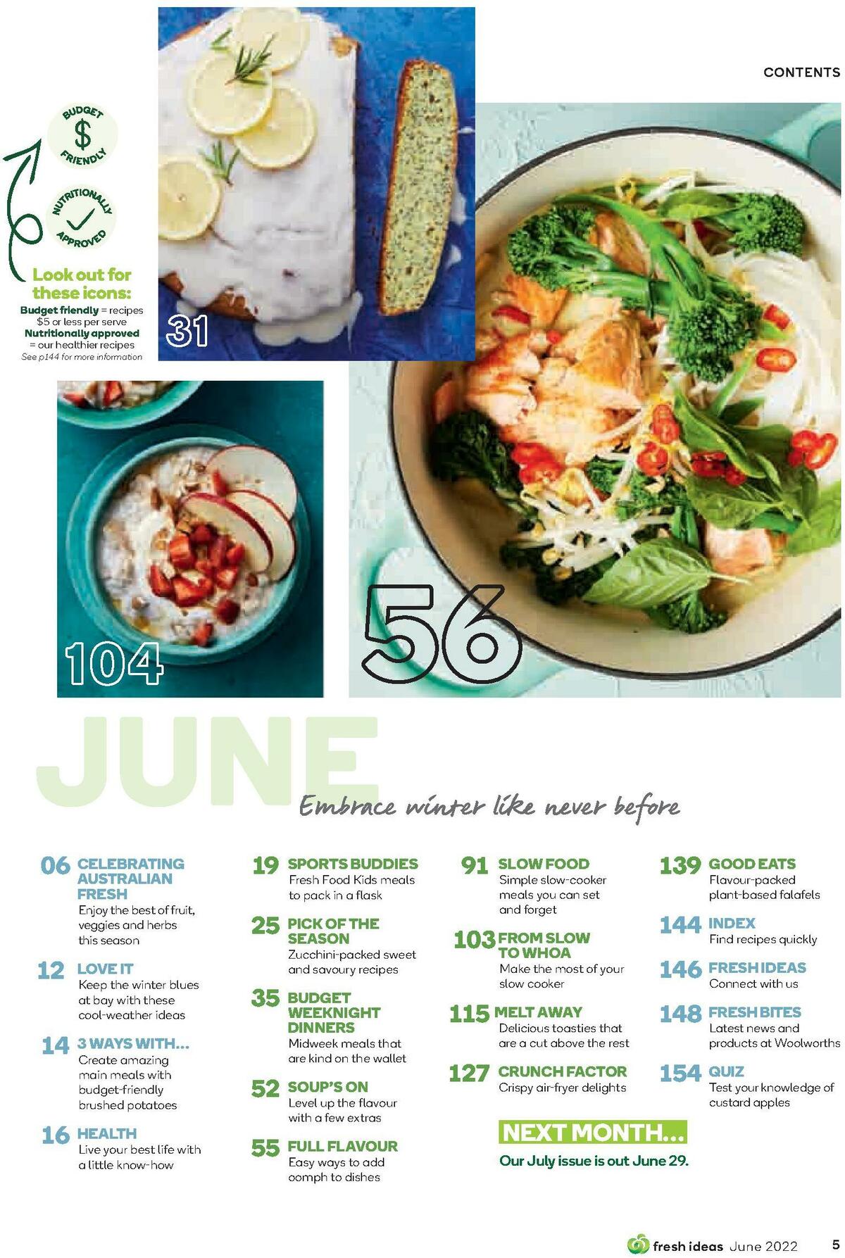 Woolworths Magazine June Catalogues from 1 June