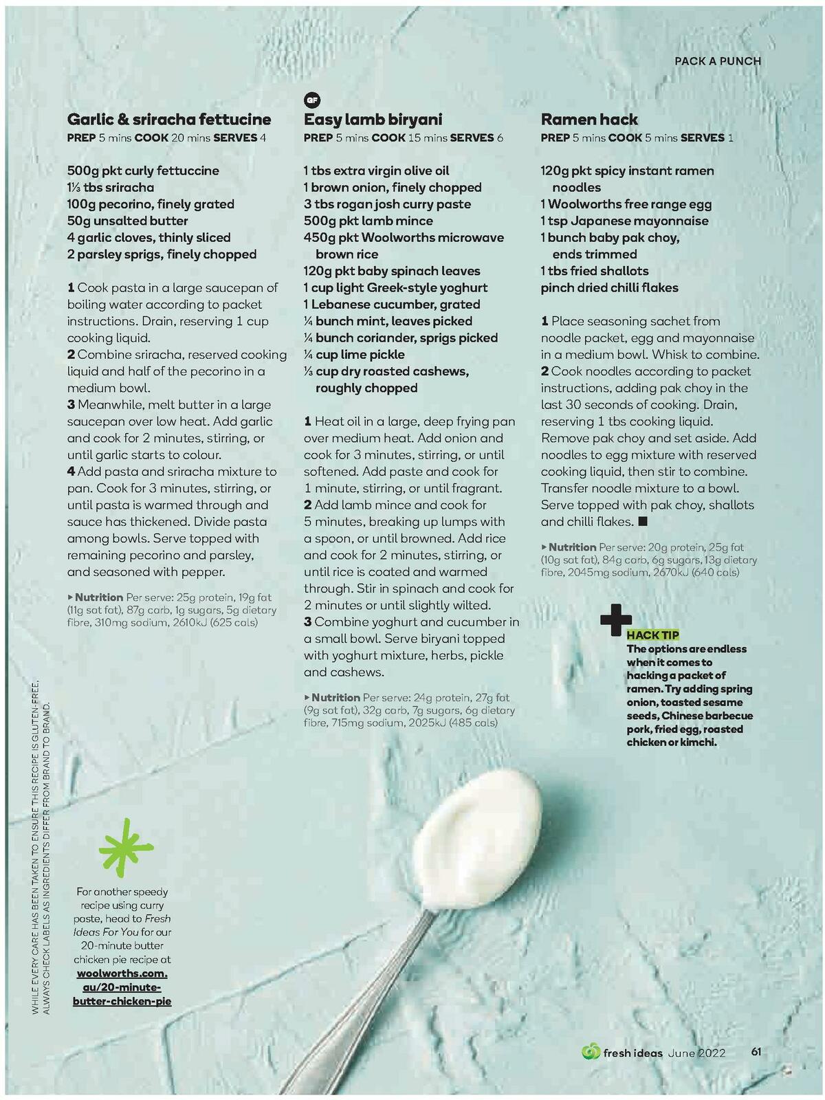 Woolworths Magazine June Catalogues from 1 June