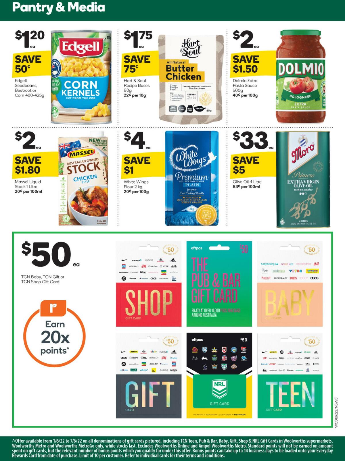 Woolworths Catalogues from 1 June