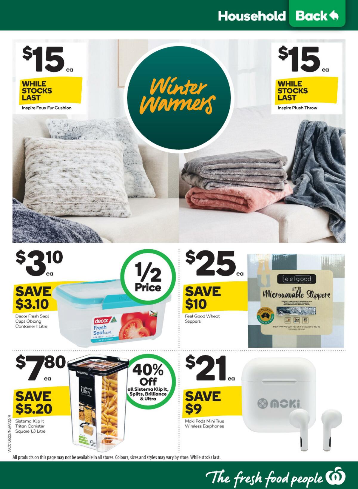 Woolworths Catalogues from 1 June