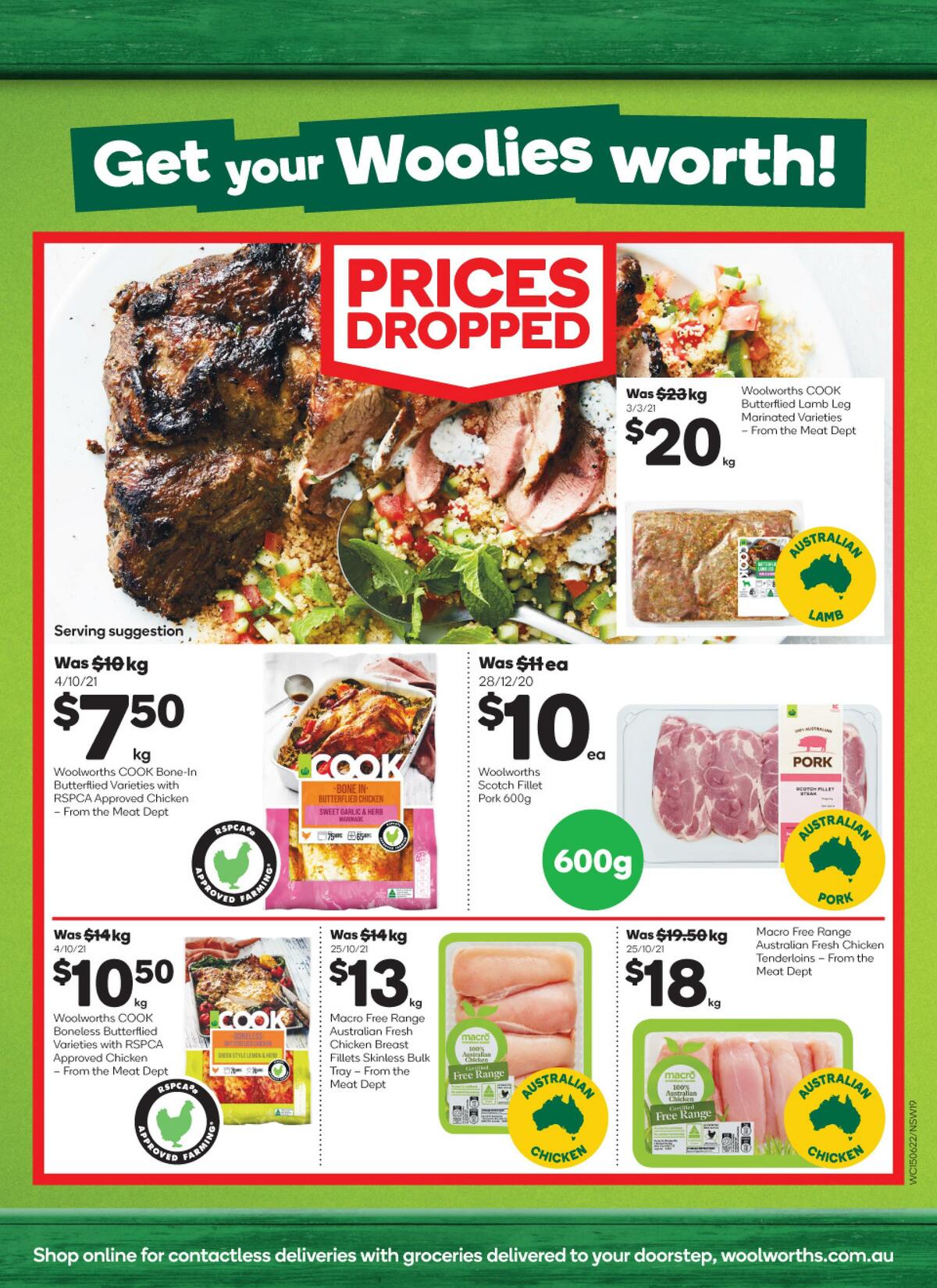 Woolworths Catalogues from 15 June