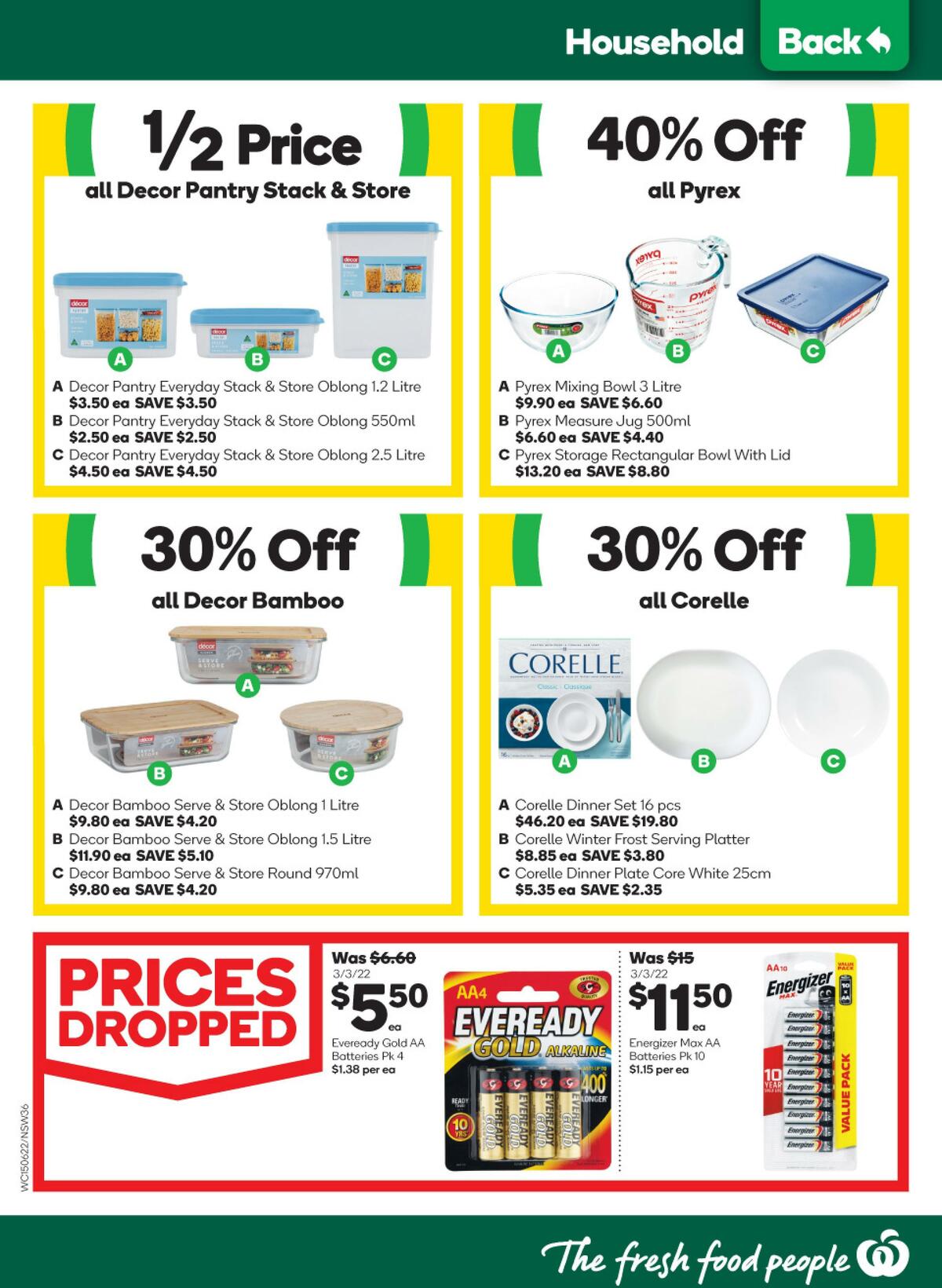 Woolworths Catalogues from 15 June