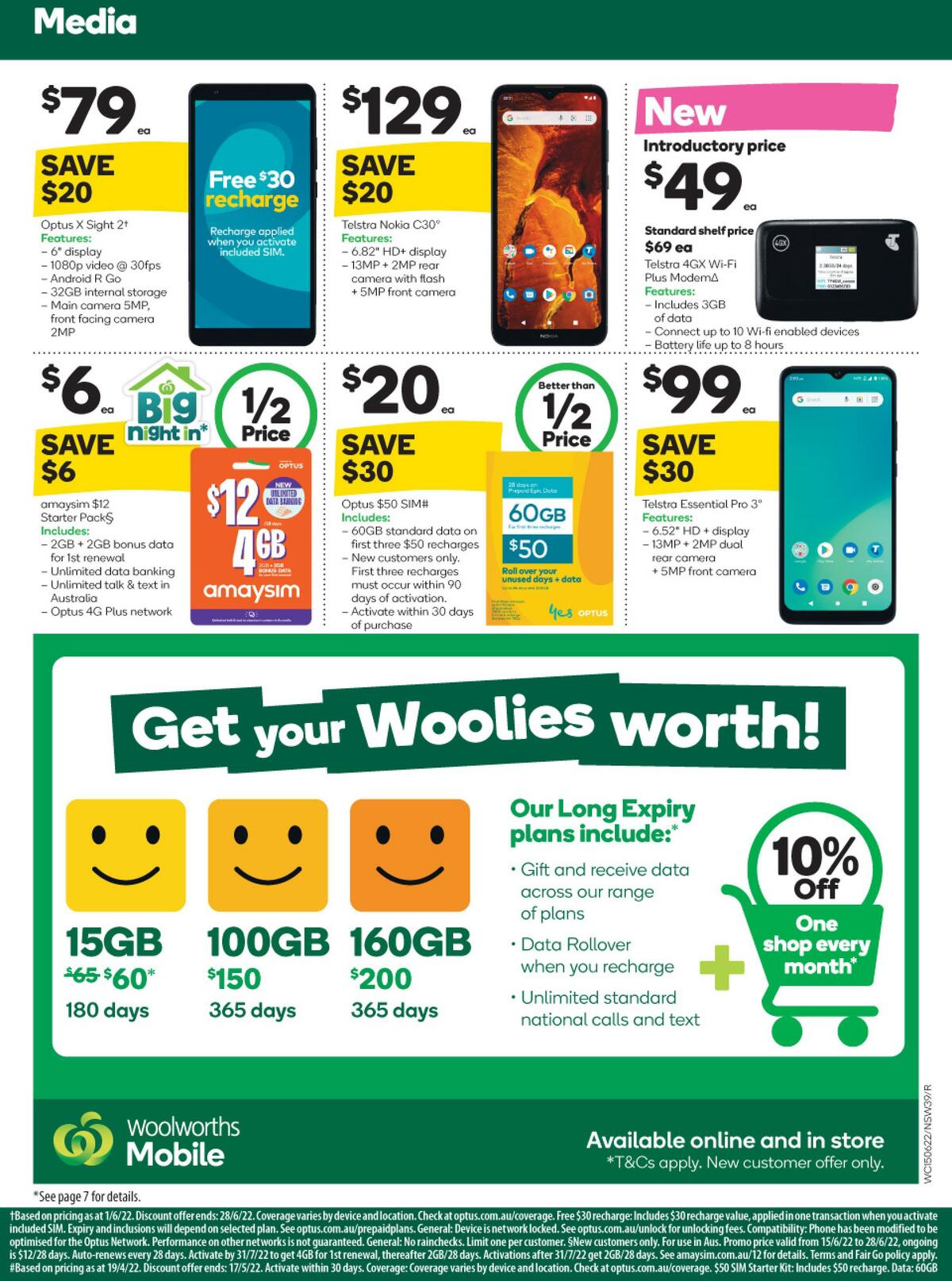 Woolworths Catalogues from 15 June