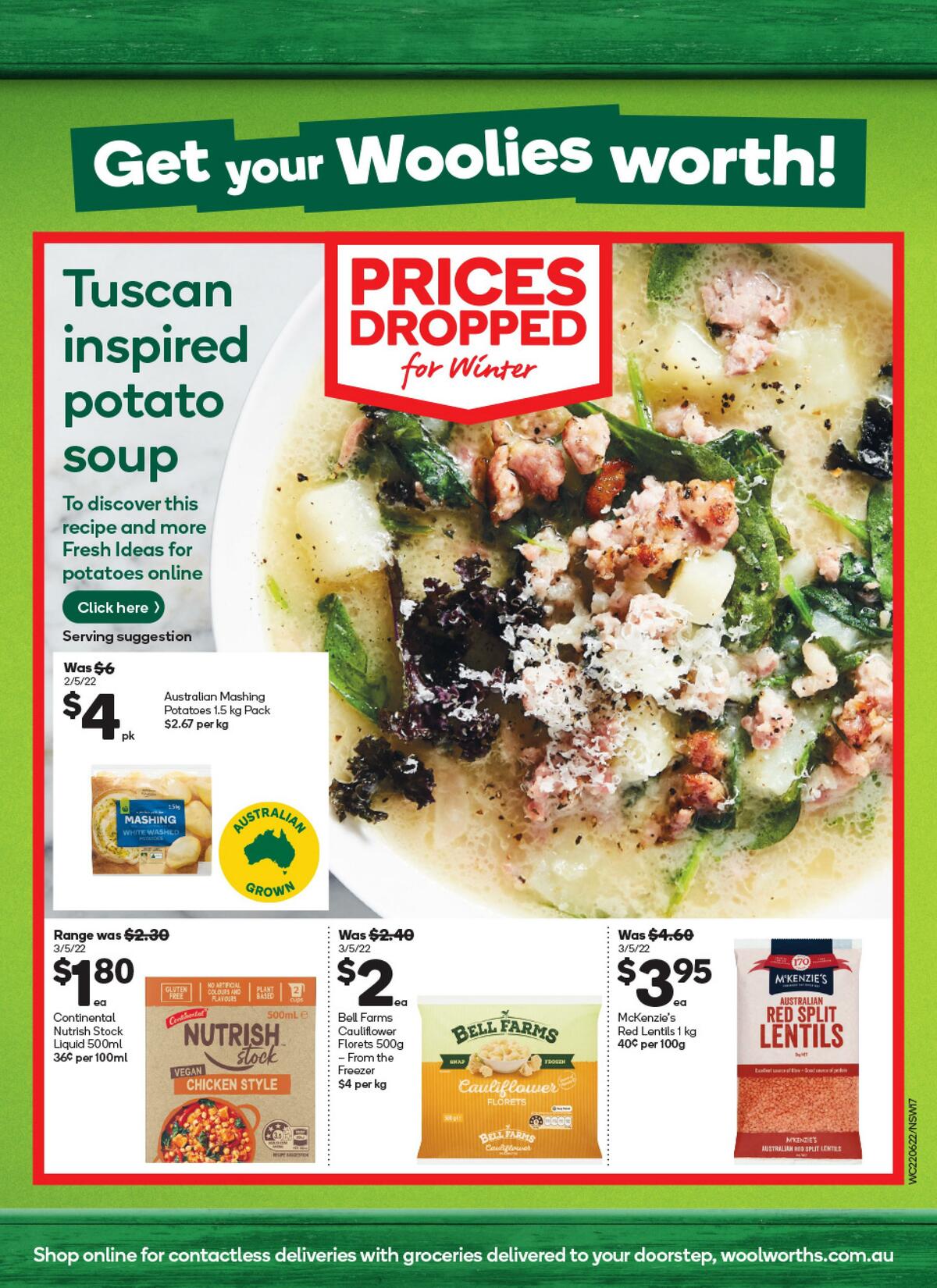Woolworths Catalogues from 22 June