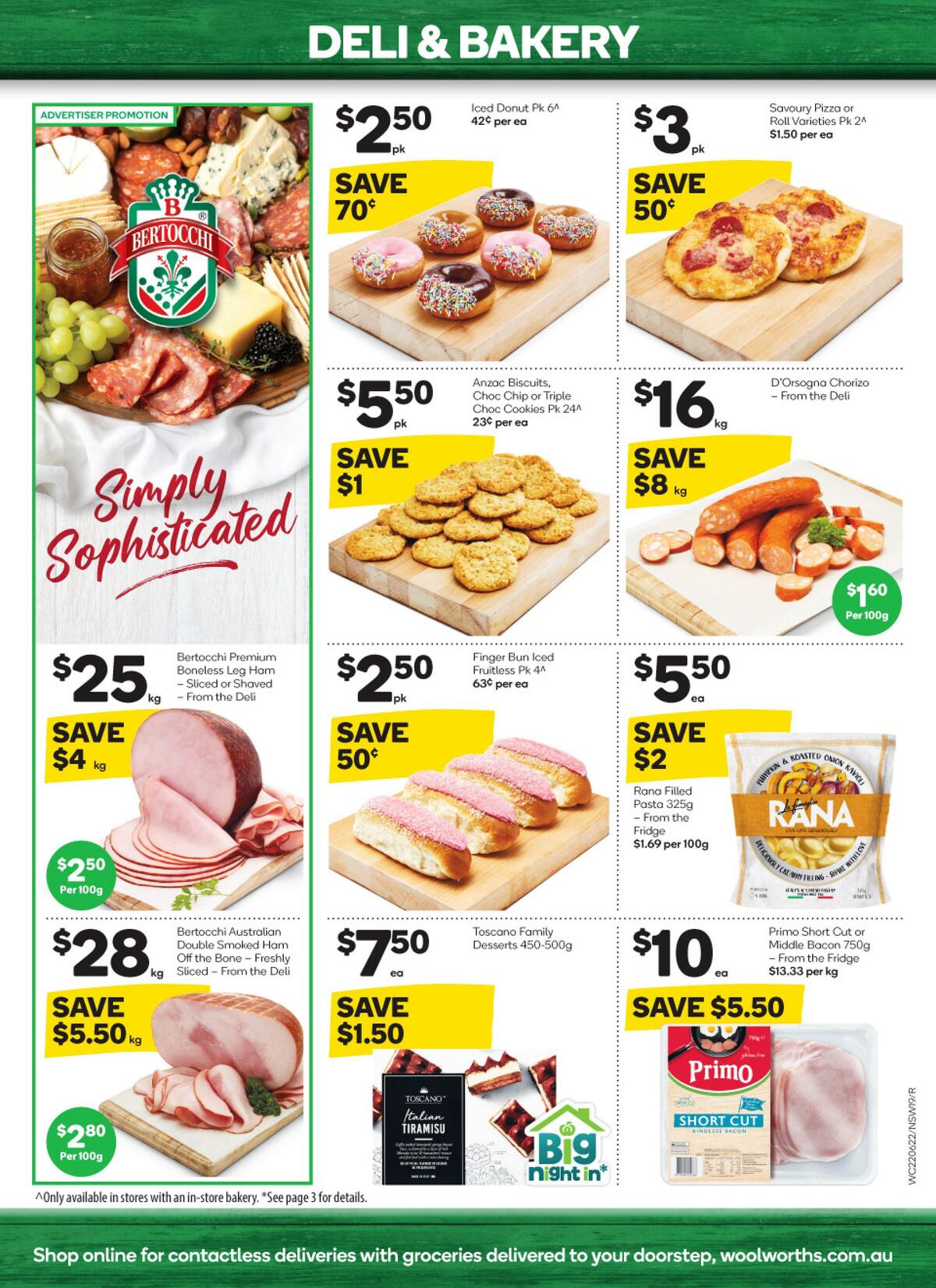 Woolworths Catalogues from 22 June