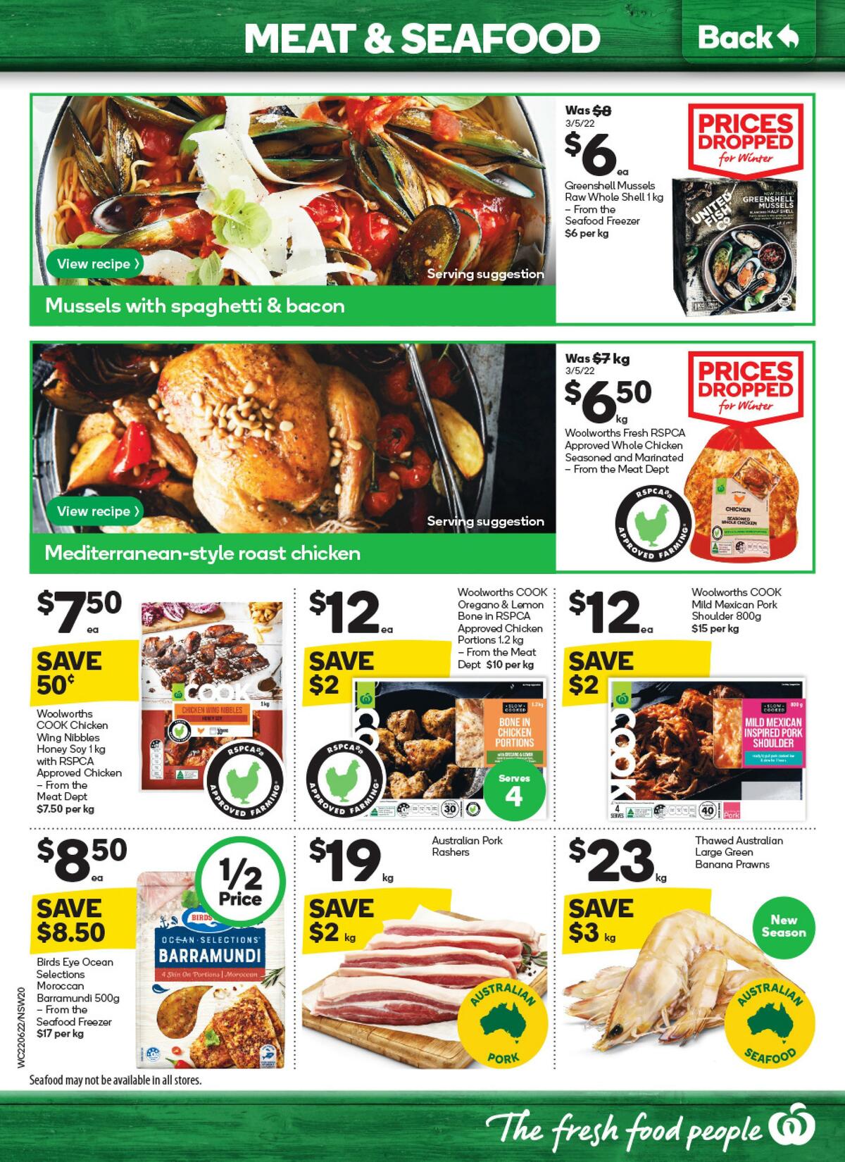 Woolworths Catalogues from 22 June