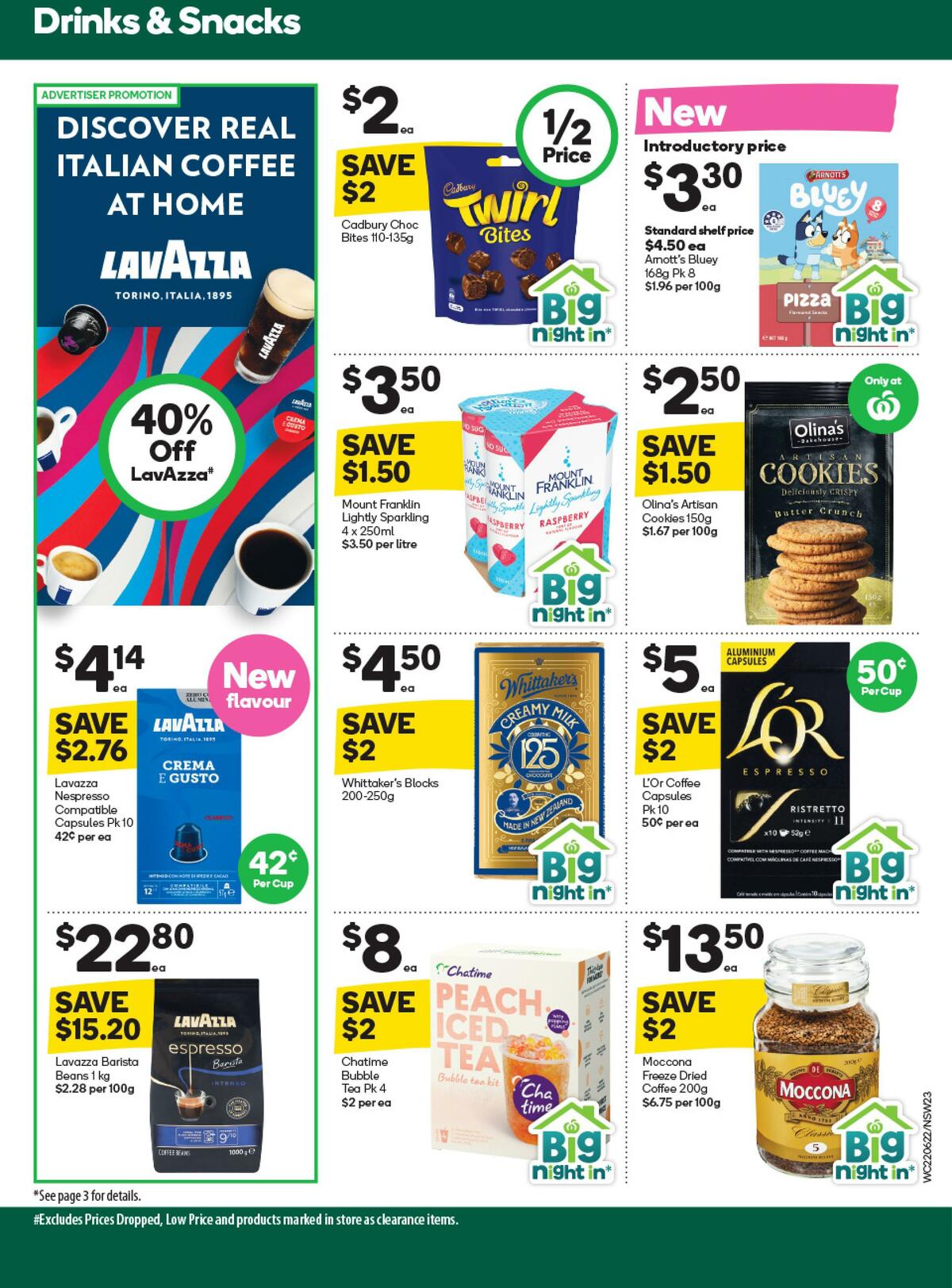 Woolworths Catalogues from 22 June