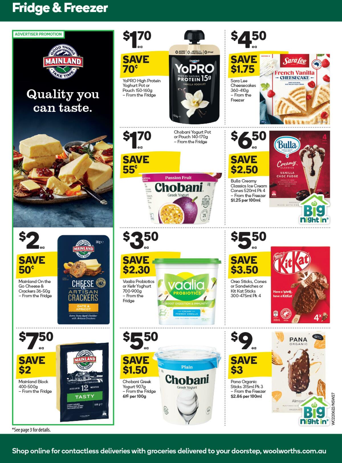 Woolworths Catalogues from 22 June