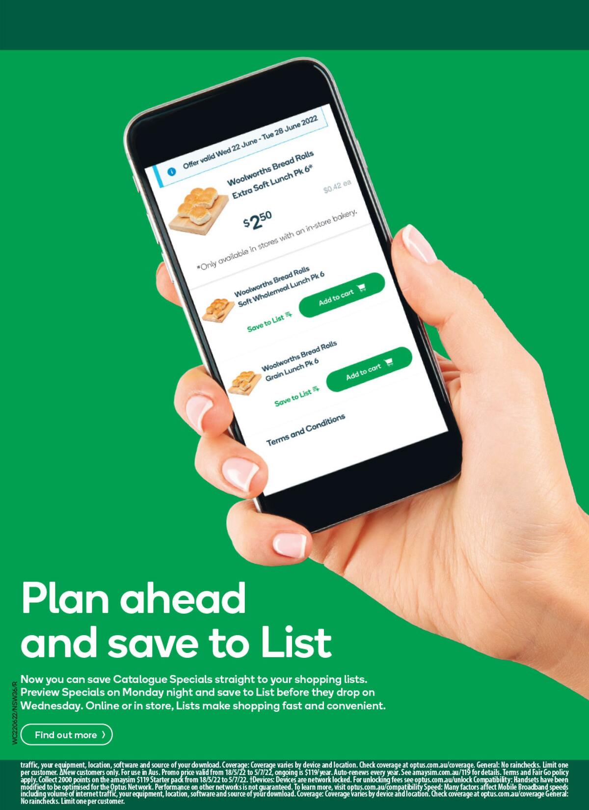 Woolworths Catalogues from 22 June