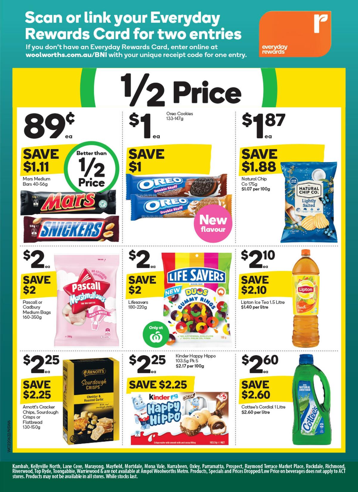 Woolworths Catalogues from 22 June