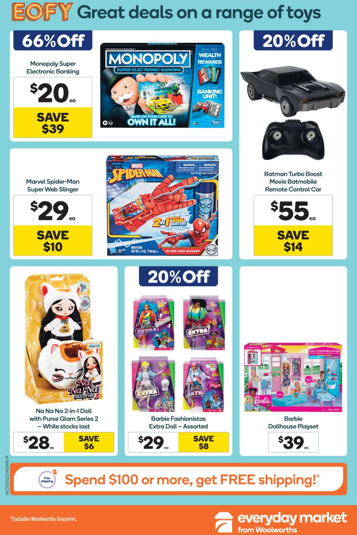 Woolworths Everyday Market Catalogues from 15 June