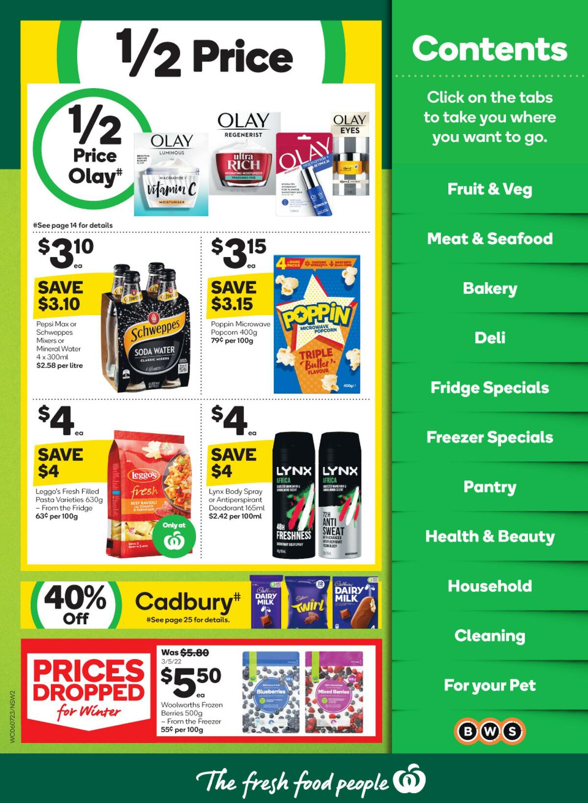 Woolworths Catalogues from 6 July
