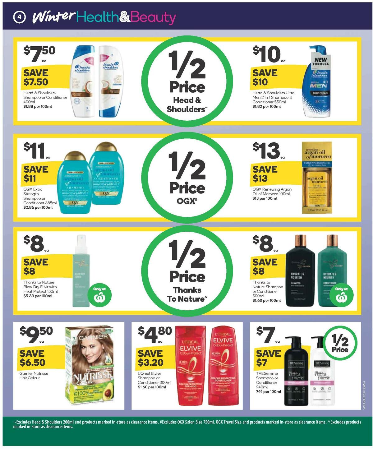 Woolworths Health & Beauty Catalogues from 6 July