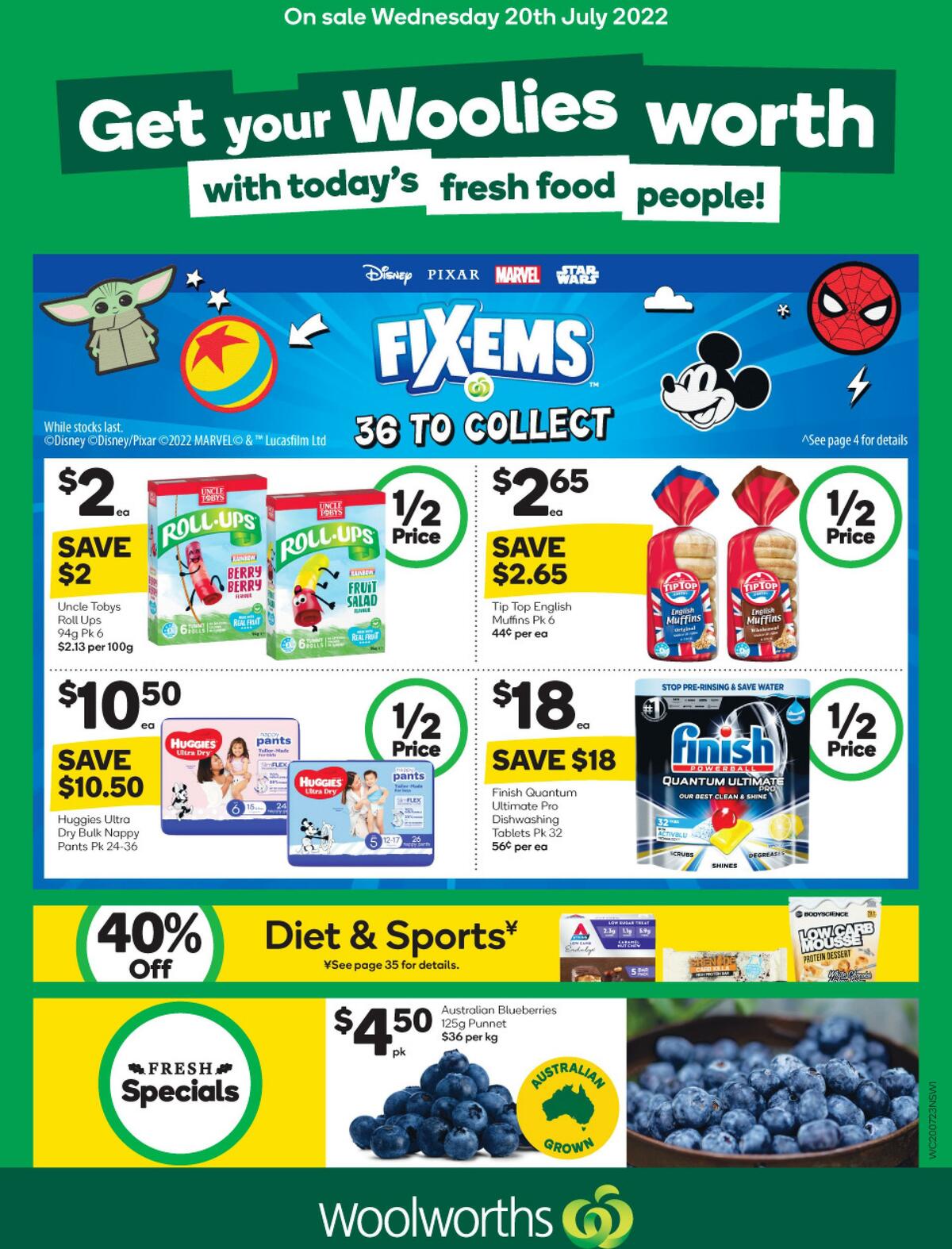 Woolworths Catalogues from 20 July