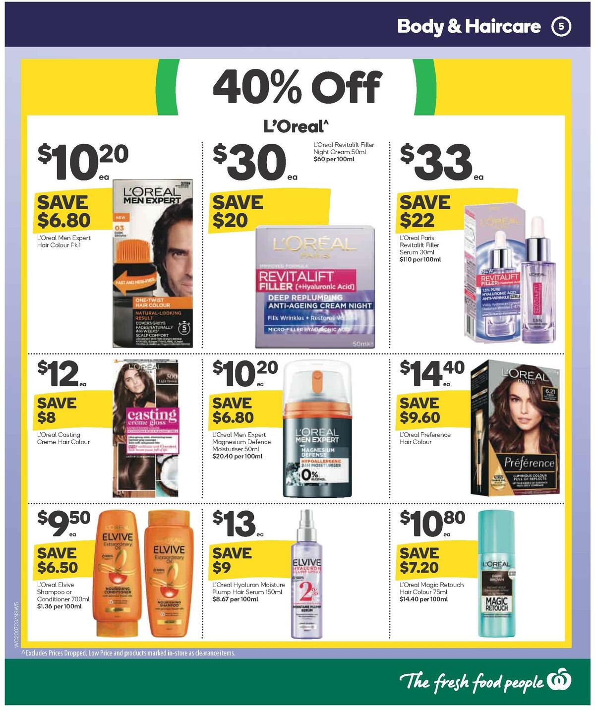 Woolworths Health & Beauty Catalogues from 20 July