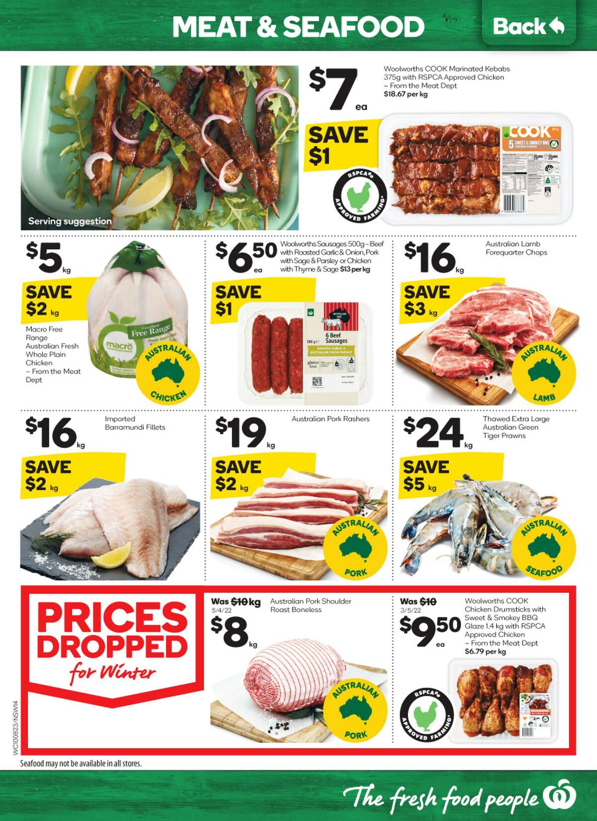 Woolworths Catalogues from 10 August