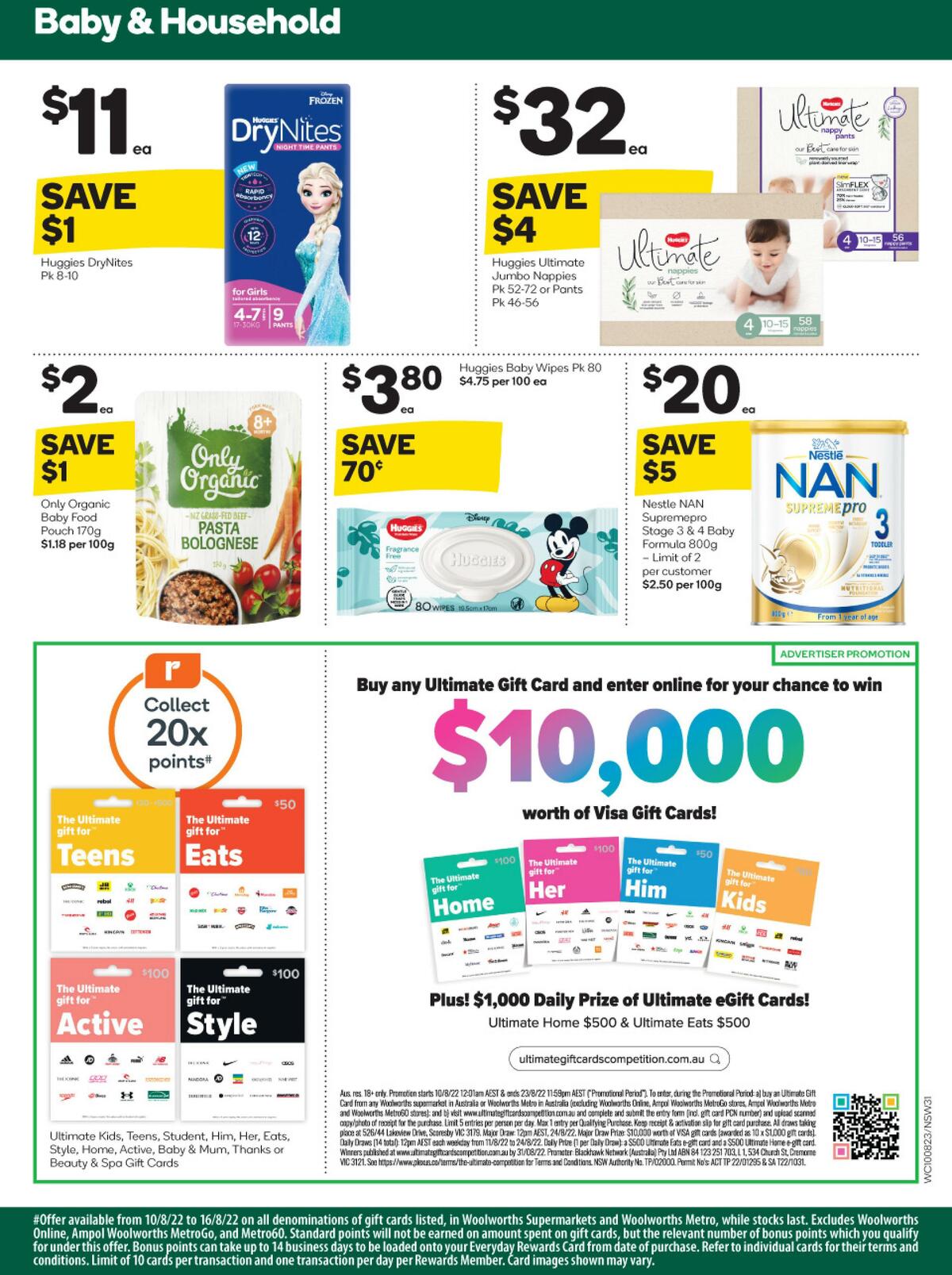 Woolworths Catalogues from 10 August