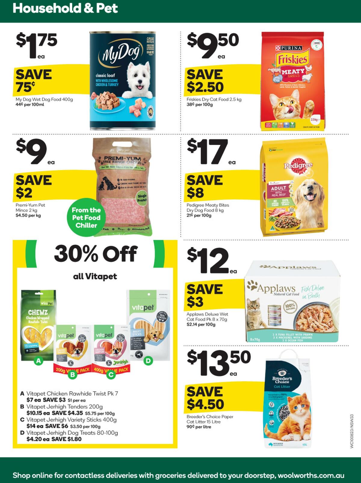 Woolworths Catalogues from 10 August