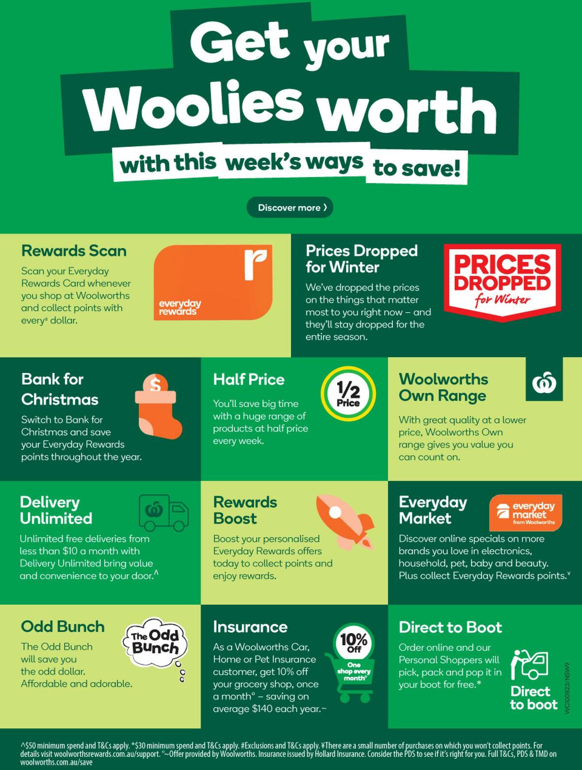 Woolworths Catalogues from 10 August