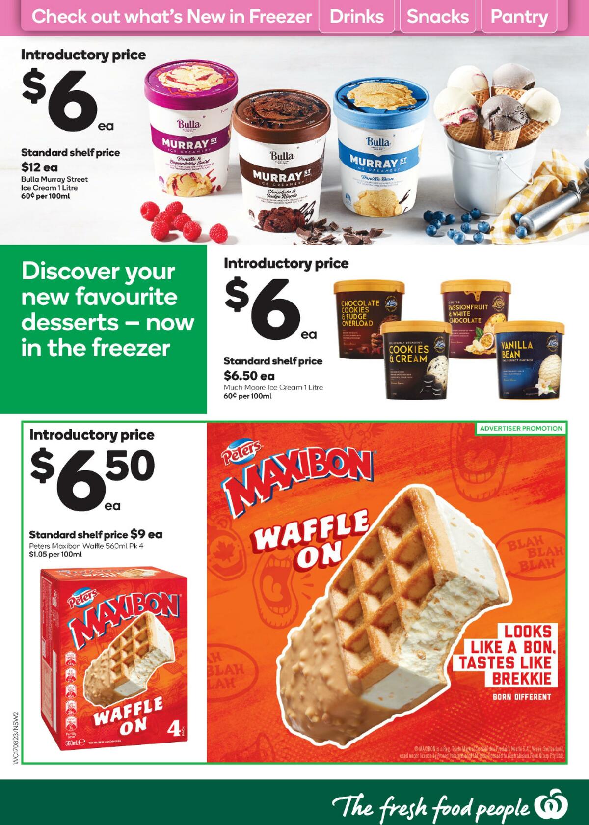 Woolworths New at Woolworths Catalogues from 17 August