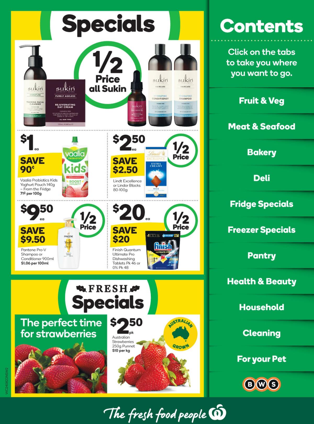 Woolworths Catalogues from 24 August