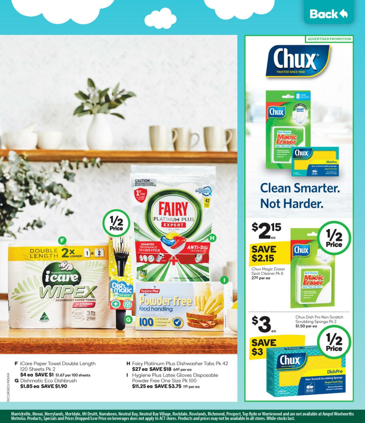 Woolworths Spring Cleaning Catalogues from 24 August