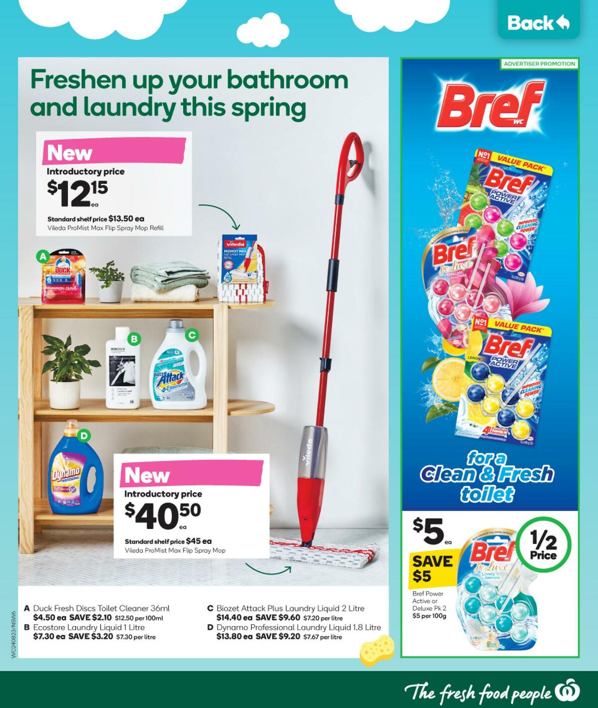 Woolworths Spring Cleaning Catalogues from 24 August