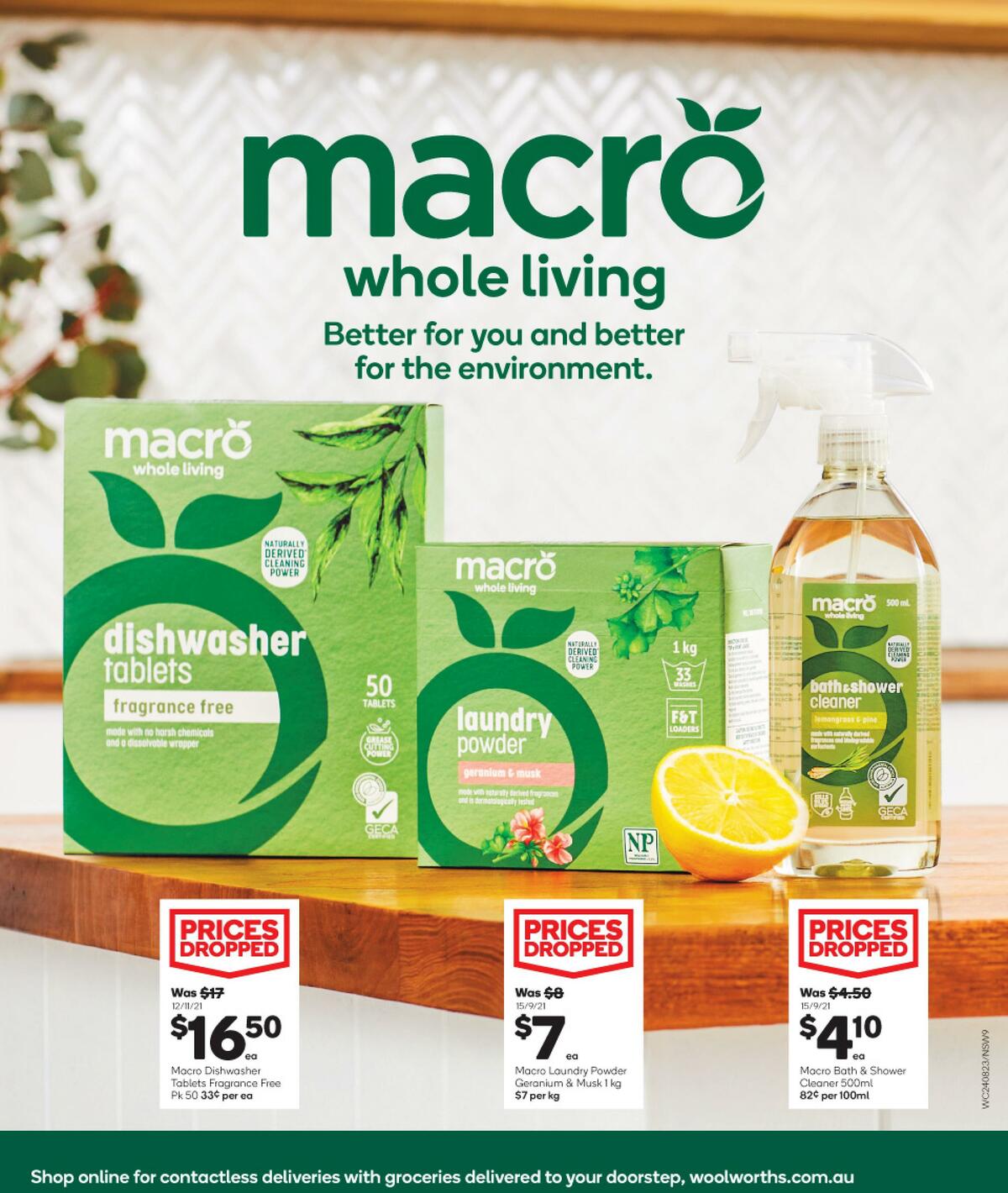 Woolworths Spring Cleaning Catalogues from 24 August