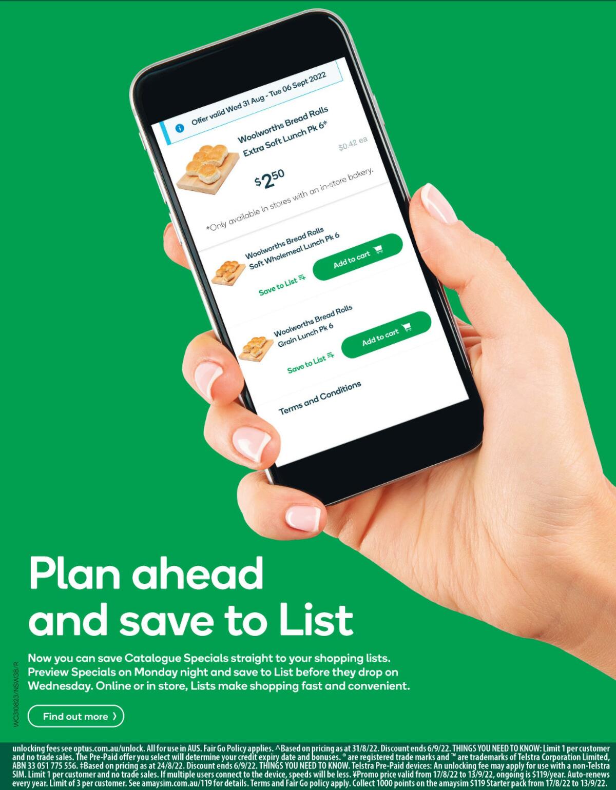 Woolworths Catalogues from 31 August