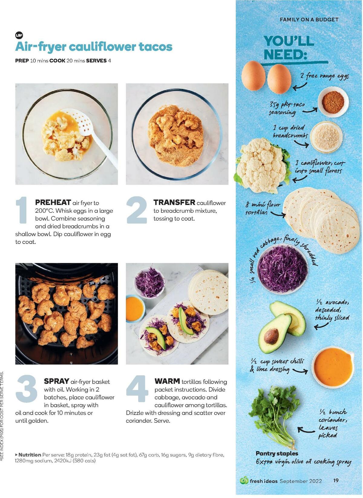 Woolworths Fresh Ideas Magazine September Catalogues from 1 September