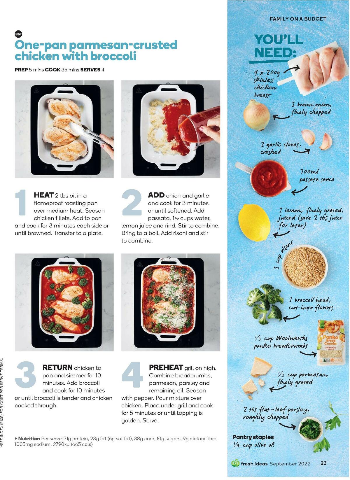 Woolworths Fresh Ideas Magazine September Catalogues from 1 September