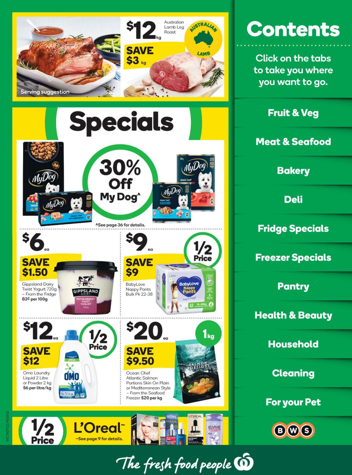 Woolworths Catalogues from 14 September