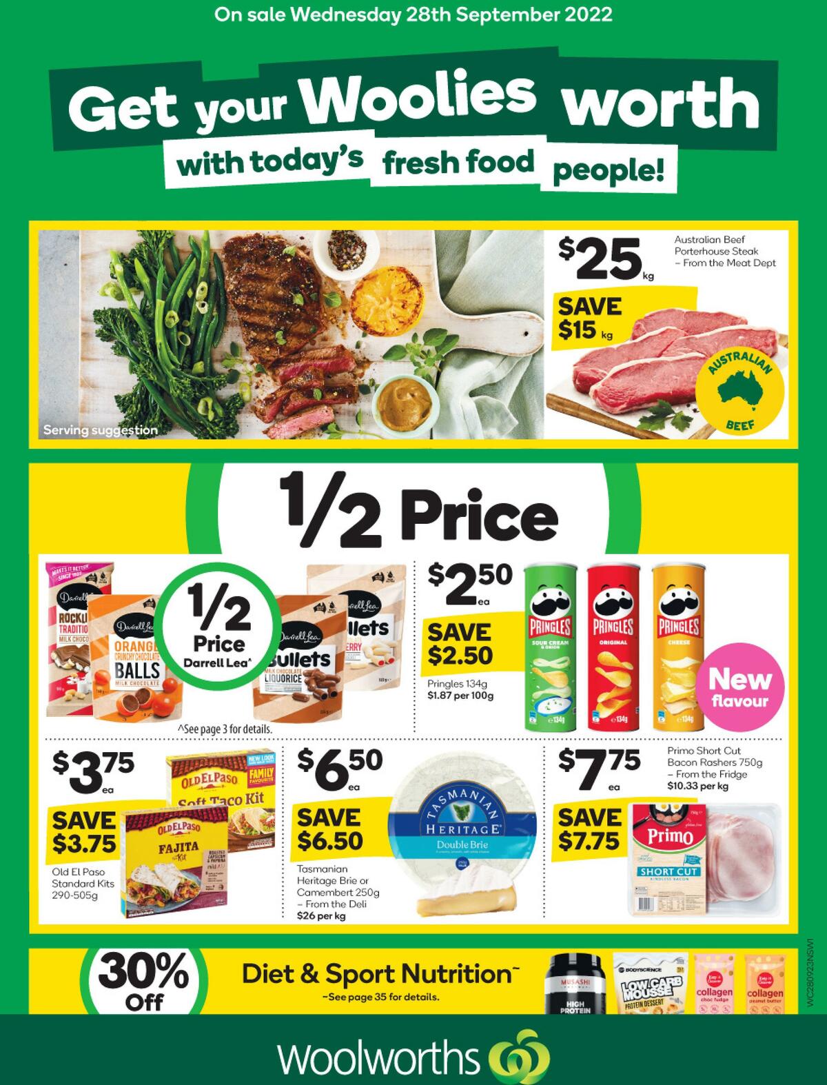 Woolworths Catalogues from 28 September