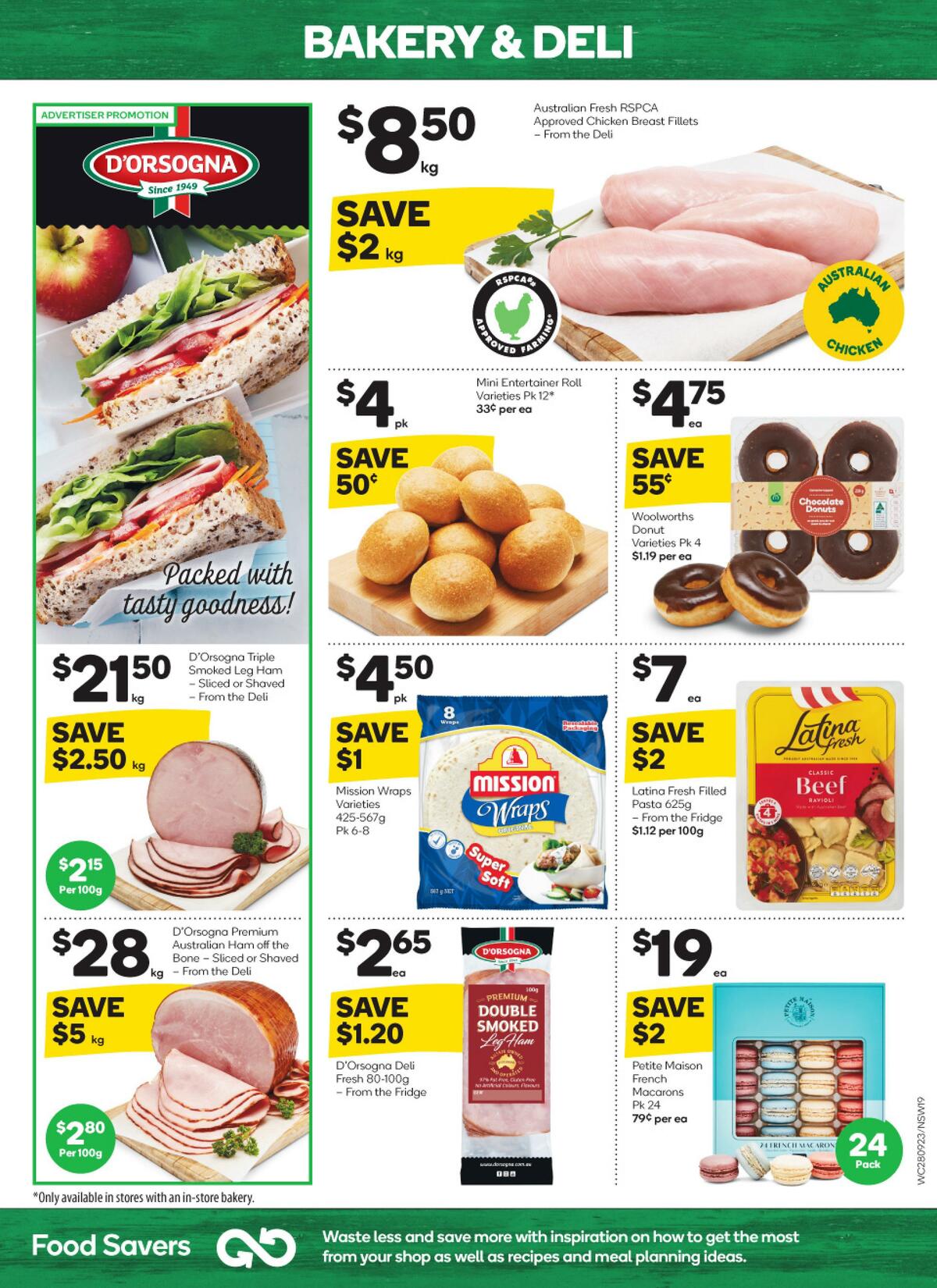 Woolworths Catalogues from 28 September