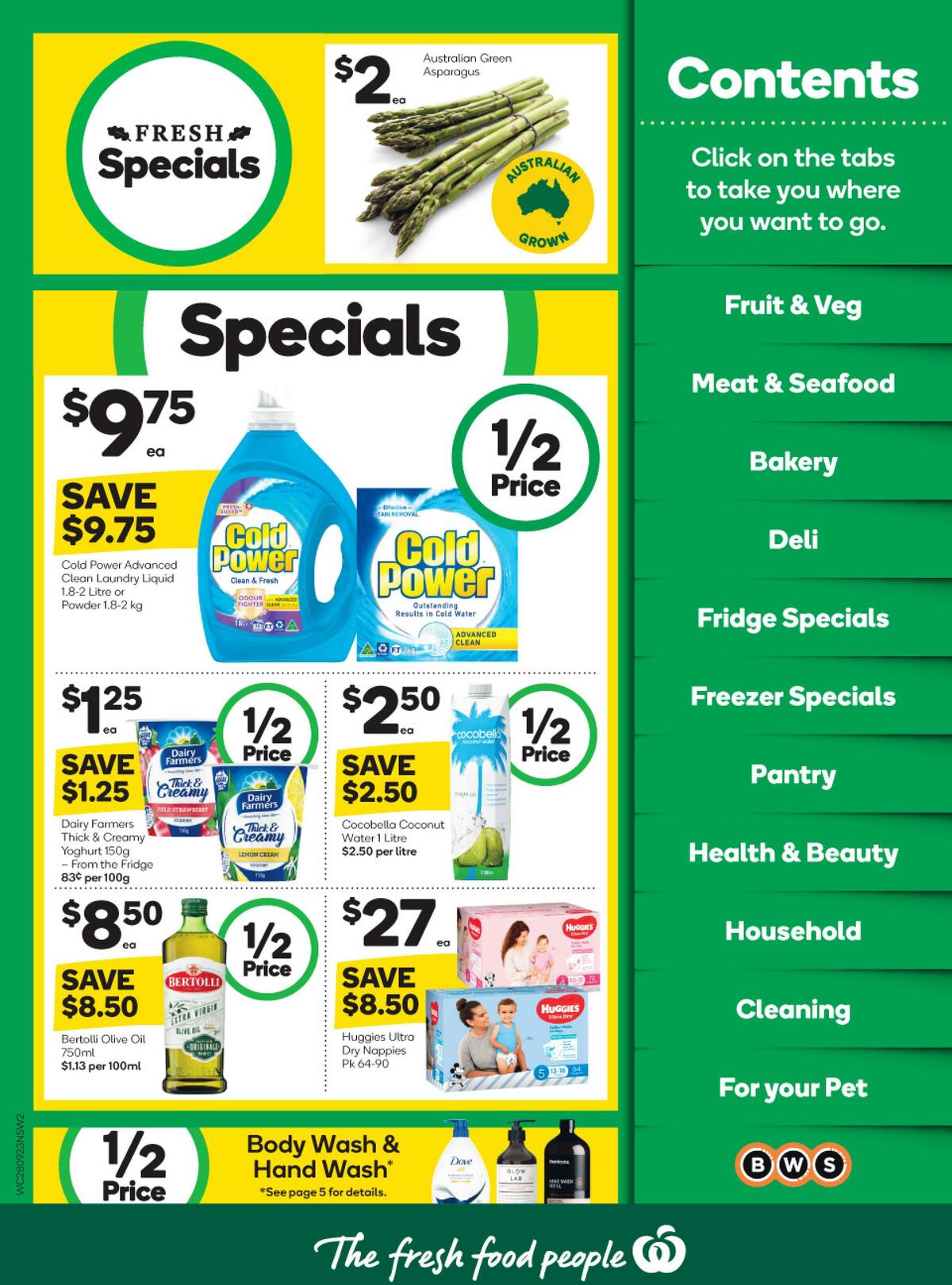 Woolworths Catalogues from 28 September