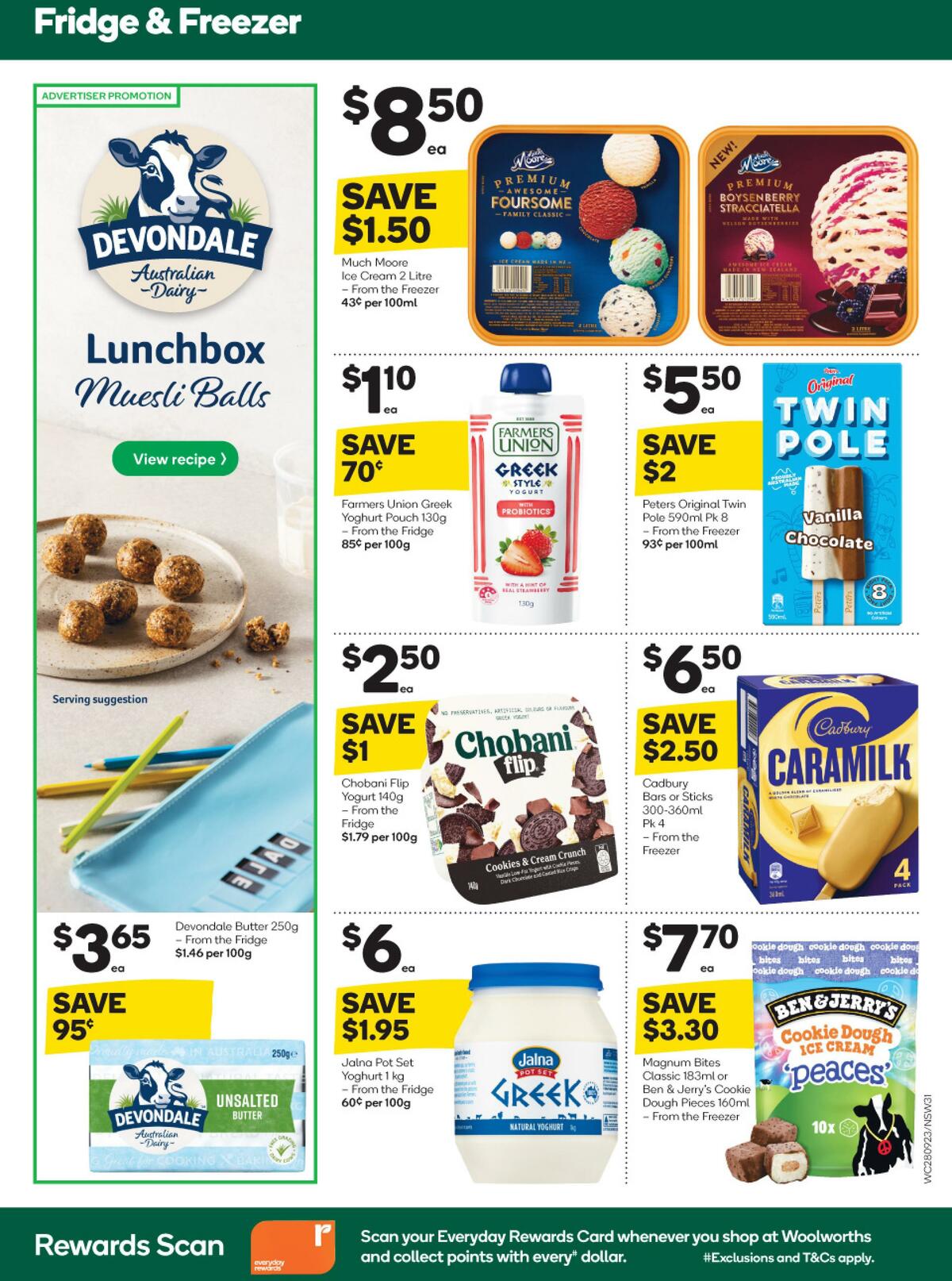 Woolworths Catalogues from 28 September