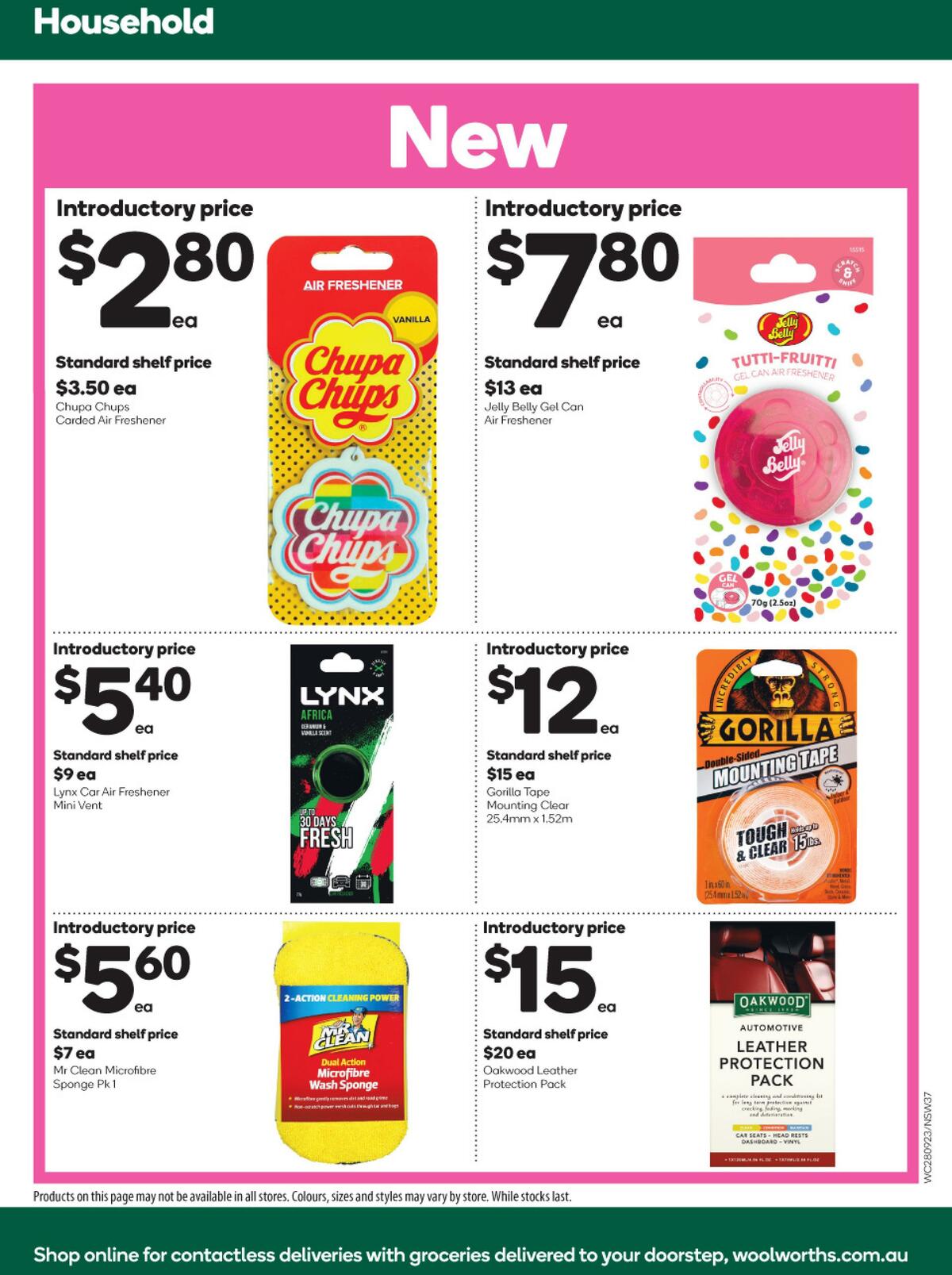 Woolworths Catalogues from 28 September