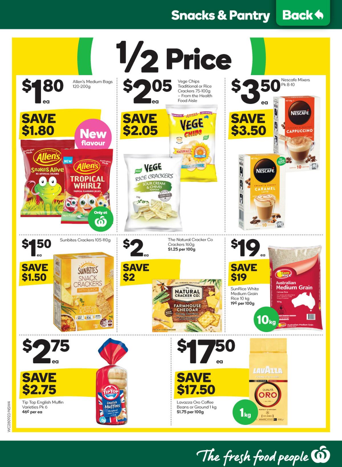 Woolworths Catalogues from 28 September