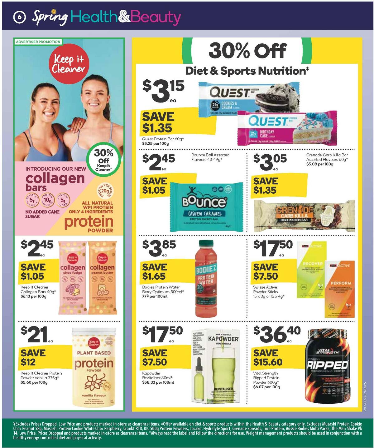 Woolworths Health & Beauty Catalogues from 28 September