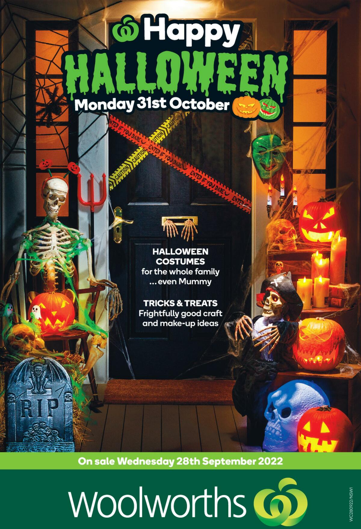 Woolworths Happy Halloween Catalogues from 28 September