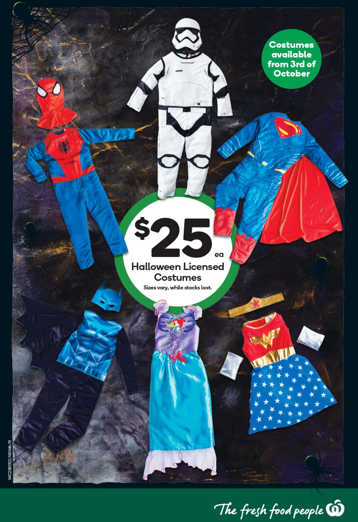 Woolworths Happy Halloween Catalogues from 28 September