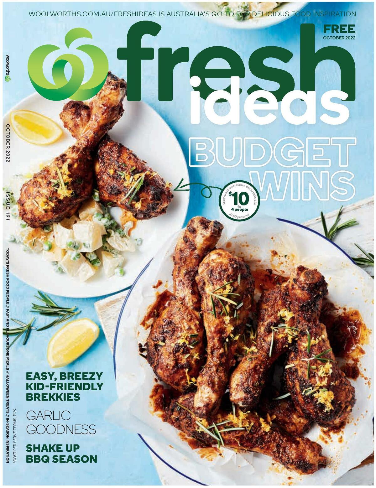 Woolworths Fresh Ideas Magazine October Catalogues from 1 October