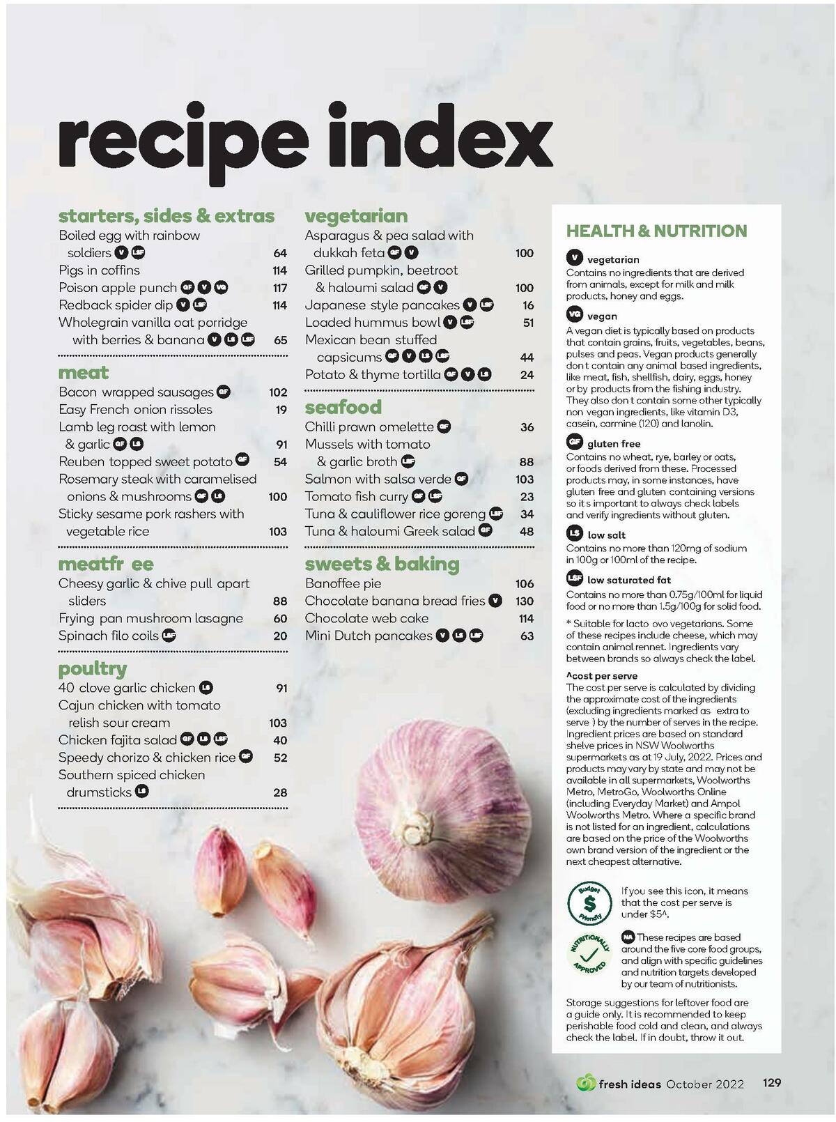 Woolworths Fresh Ideas Magazine October Catalogues from 1 October