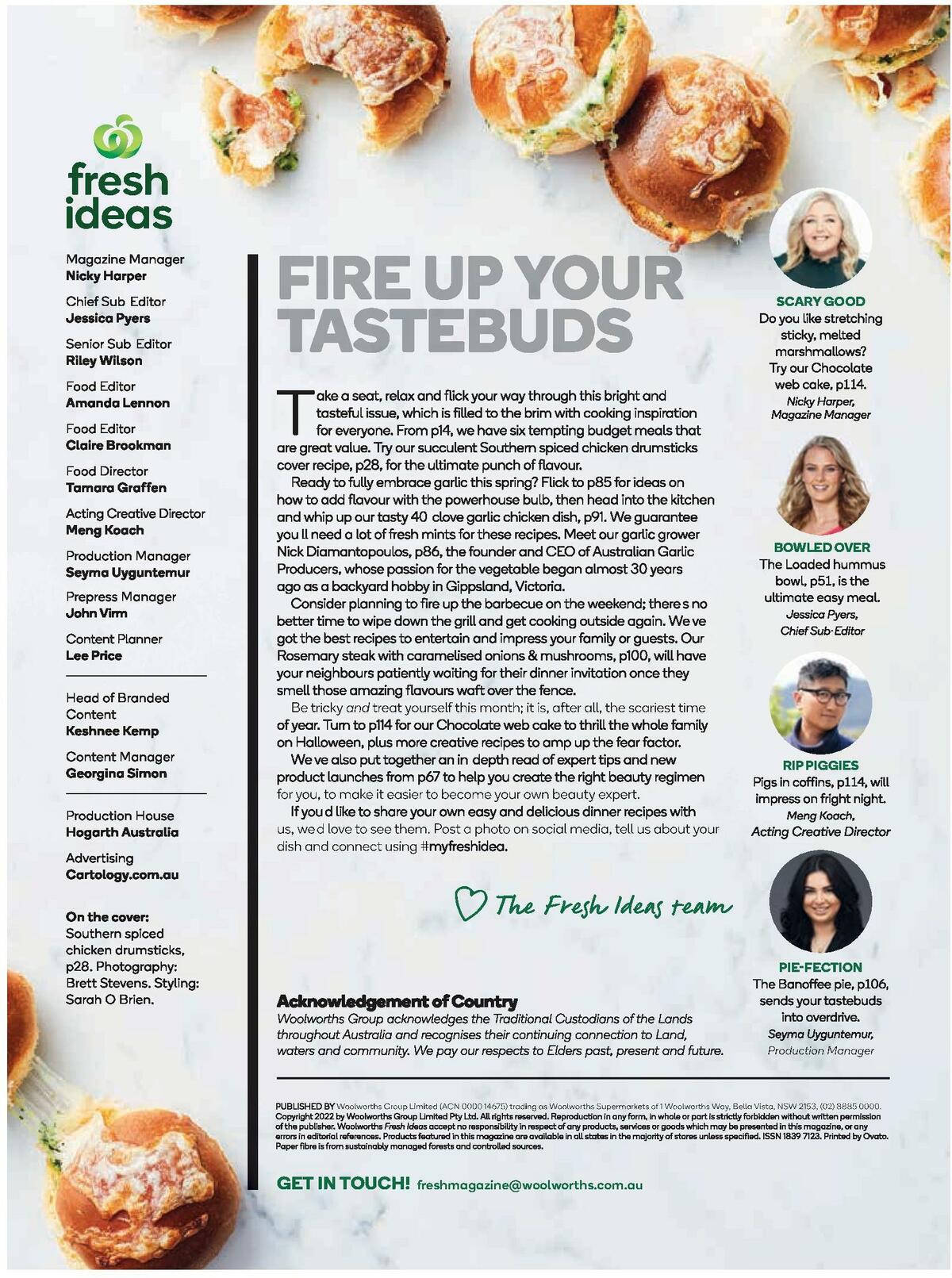 Woolworths Fresh Ideas Magazine October Catalogues from 1 October