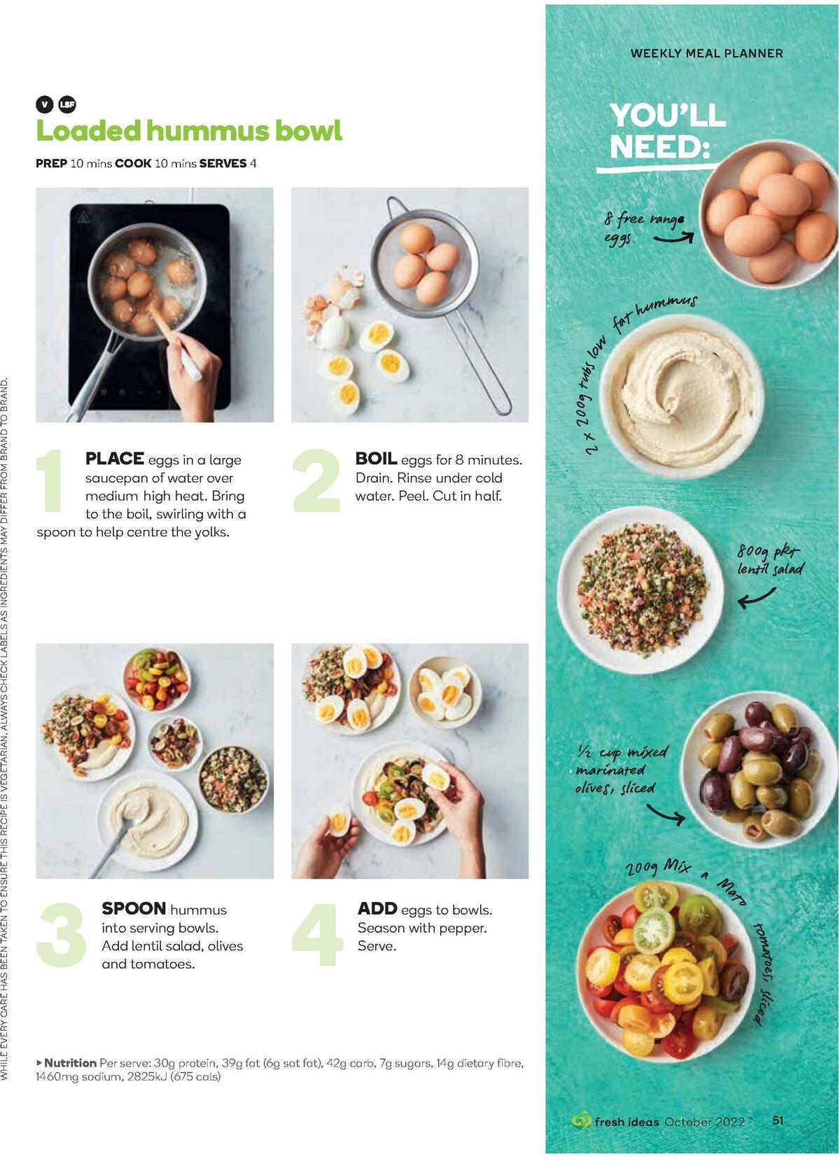 Woolworths Fresh Ideas Magazine October Catalogues from 1 October