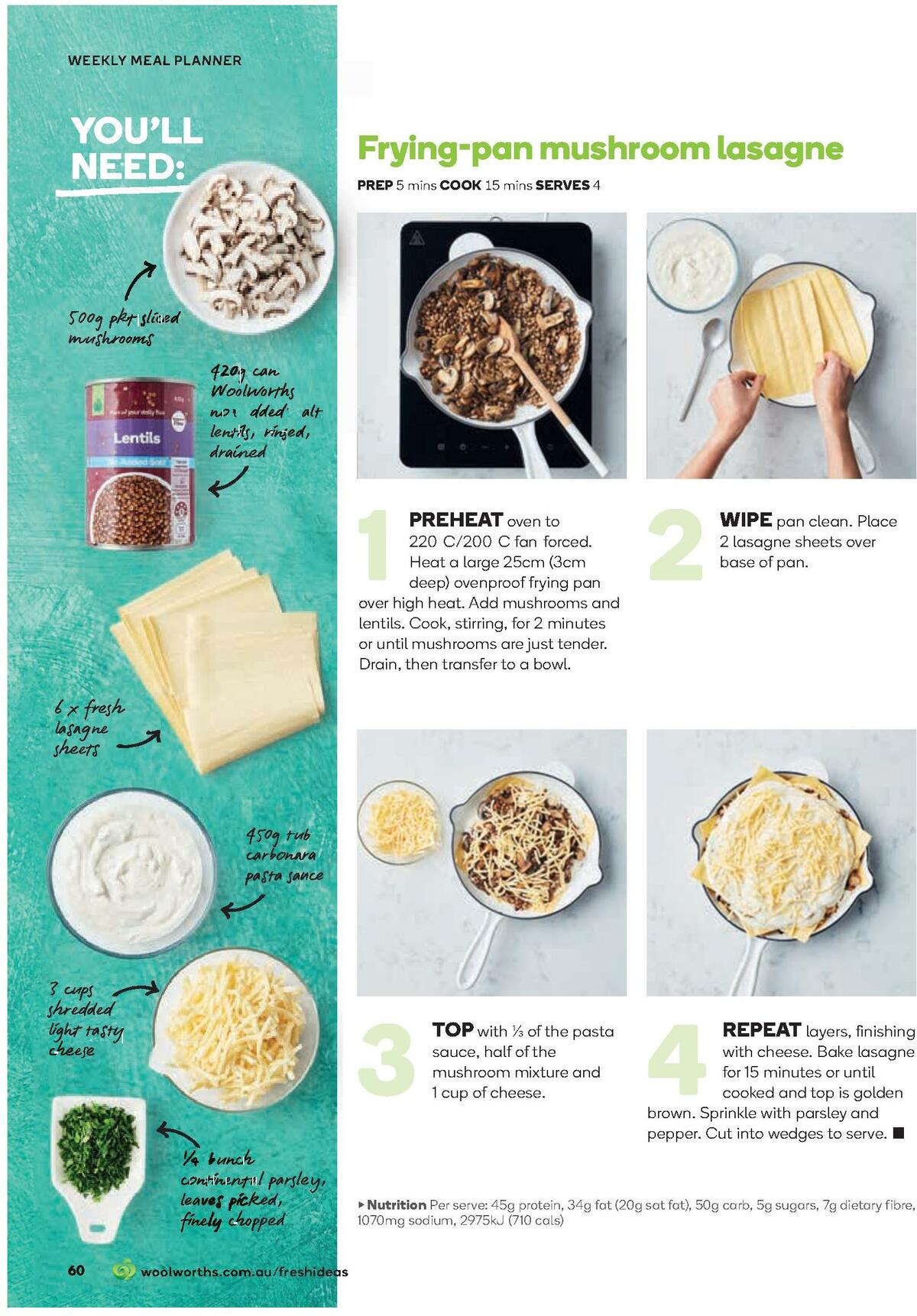 Woolworths Fresh Ideas Magazine October Catalogues from 1 October