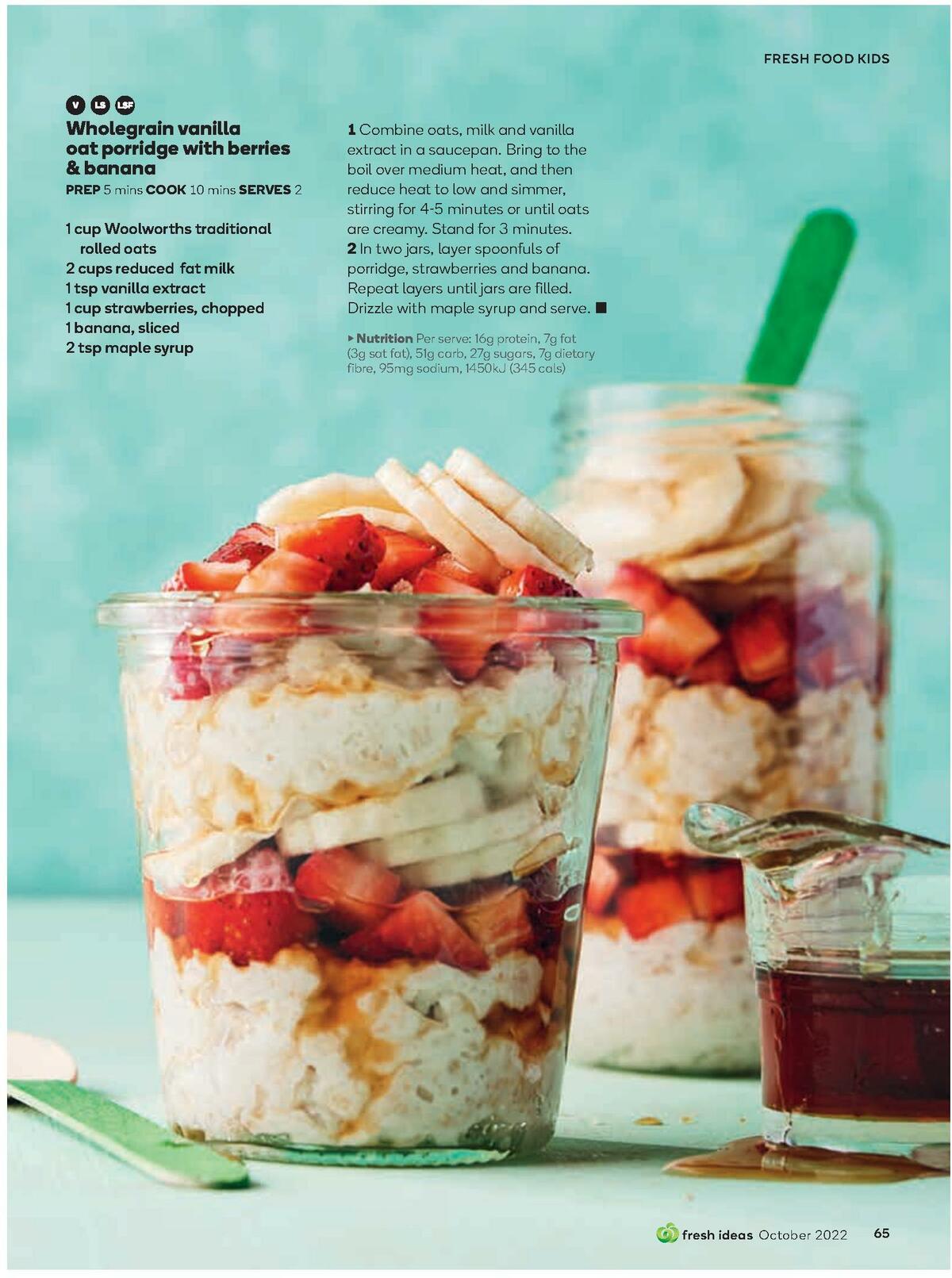 Woolworths Fresh Ideas Magazine October Catalogues from 1 October